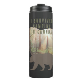 Termo Personalizable sobreviví a acampar en Canadá