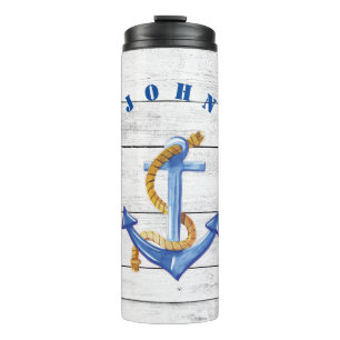 Termo Personalización del Ancla de Buques Divertidos