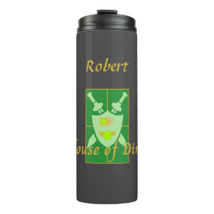 Termo Personalizada la Casa de Escudo de Pickleball Dink