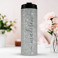 Personalizado Brillo de Plata