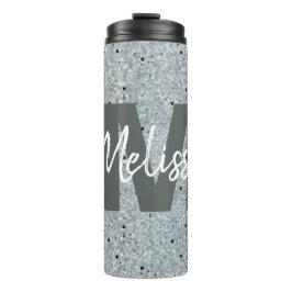 Termo personalizado con apariencia de metal galvan