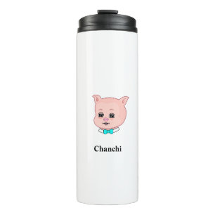 Termo Personalizado Cute Pig