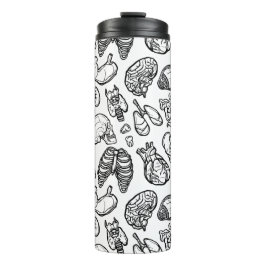 Termo Personalizado de boceto de la biología de la anato