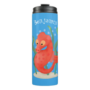 Termo Personalizado de caballitos de mar de pepino