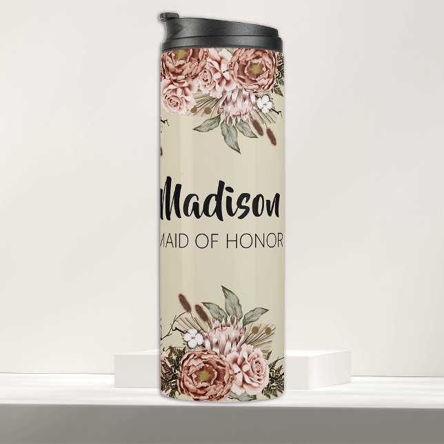Termo Personalizado  de ducha de novia propuesta para do (Subido por el creador)