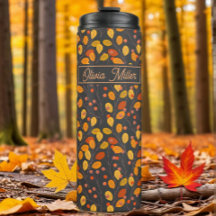 Personalizado de hojas y bayas de otoño