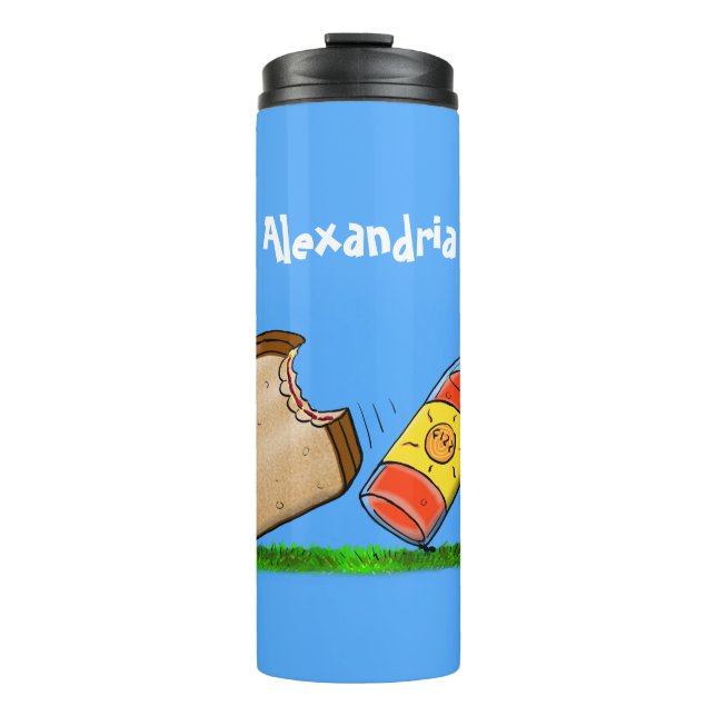 Termo Personalizado de hormigas divertidas (Anverso)