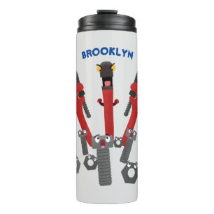 Termo Personalizado de humor de herramientas monstruosas