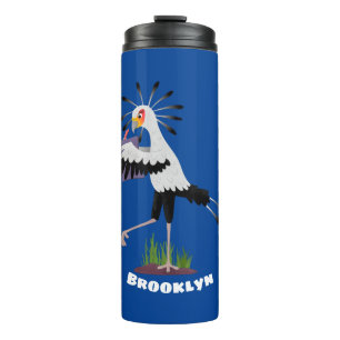 Termo Personalizado de notas de escritura de pájaros de