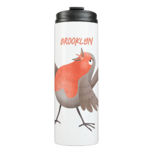 Termo Personalizado de pájaro de burro canto