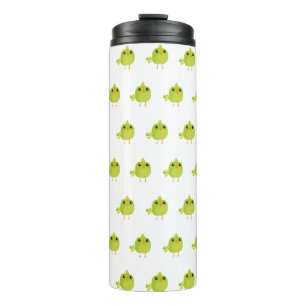 Termo Personalizado de pájaro verde