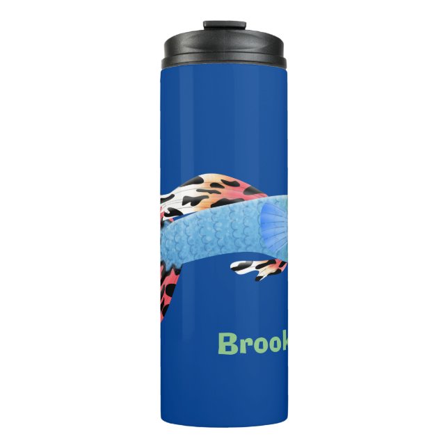 Termo Personalizado de peces tropicales adormilados (Anverso)