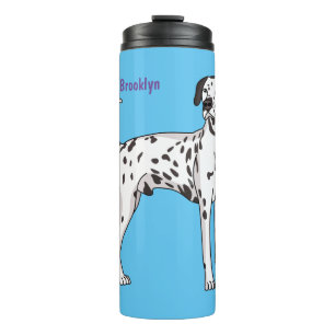 Termo Personalizado de perro dalmatiano