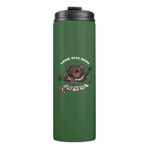 Termo Personalizado de Póquer de Lucky Tahman Devil Roya
