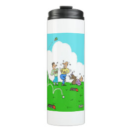 Termo Personalizado de tee-off mal juzgado - Gracioso