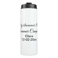 Personalizado de vacaciones de camping familiar añ