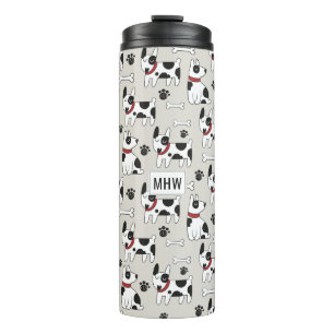 Termo Personalizado del patrón de perro lindo