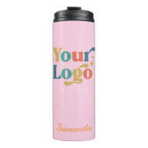 Personalizado Elegant Steel Tumbler Business Logo
