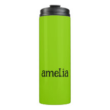 Personalizado en verde brillante de moda