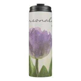 Termo Personalizado floral flor termal tumbler tazas de
