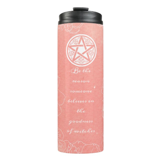 Termo Personalizado Floral Wiccan (Anverso)