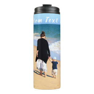 Termo Personalizado Foto Thermal Tumbler Tus Fotos y Tex