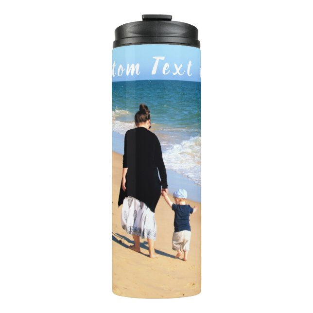 Termo Personalizado Foto Thermal Tumbler Tus Fotos y Tex (Anverso)