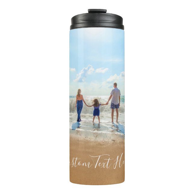 Termo Personalizado Foto Thermal Tumbler Tus Fotos y Tex (Anverso)