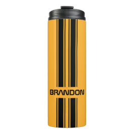 Termo Personalizado Guay Amarillo Black Auto Race Sport 