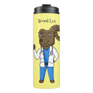 Termo Personalizado médica ilustracion de ovino de Bigho