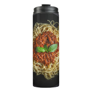 Termo Personalizado Monograma Spaghetti