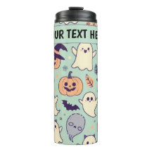 Personalizado Pastel Halloween Pattern Spooky Ghos