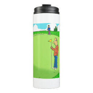 Termo Personalizado Putt perdido de golf - Gracioso