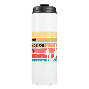 Termo Personalizado Retro Estilo Beagle Dog Lover