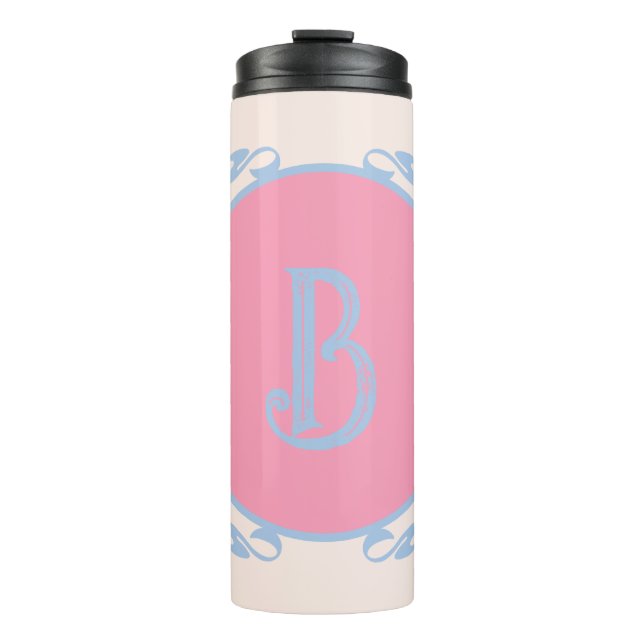 Termo Personalizado rosa y azul  (Anverso)