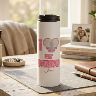Termo Personalizado Te Amo Mi Novio – Agregar Foto y Nom