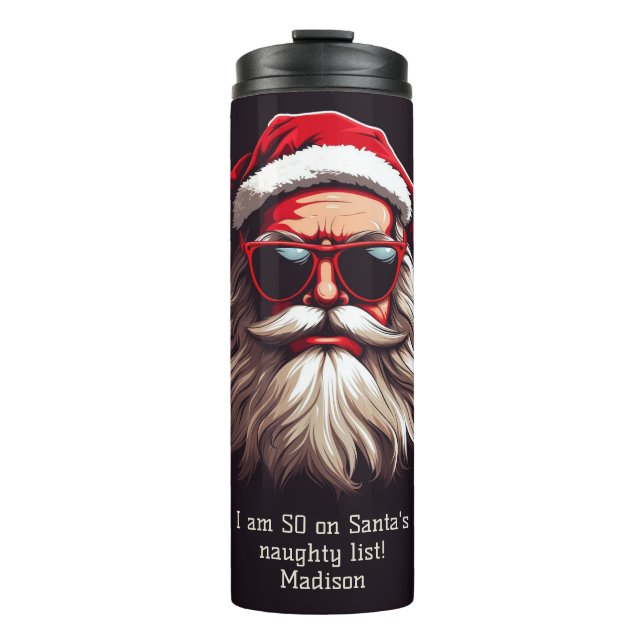 Termo Personalizado Texto Grumpy Santa (Anverso)