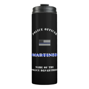 Termo Personalizado Thin Blue Line