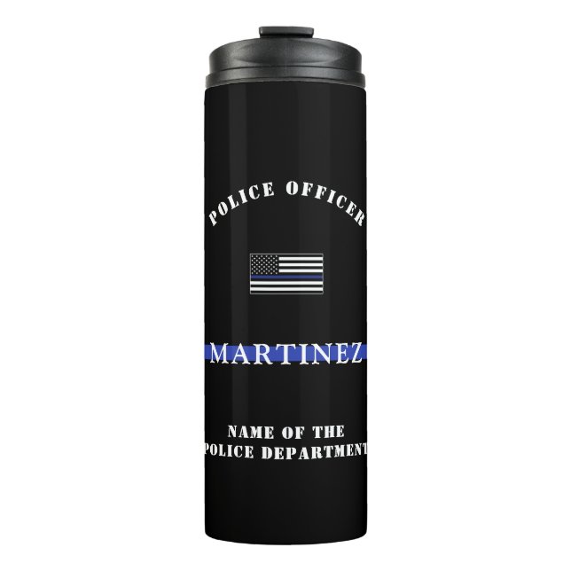Termo Personalizado Thin Blue Line (Anverso)