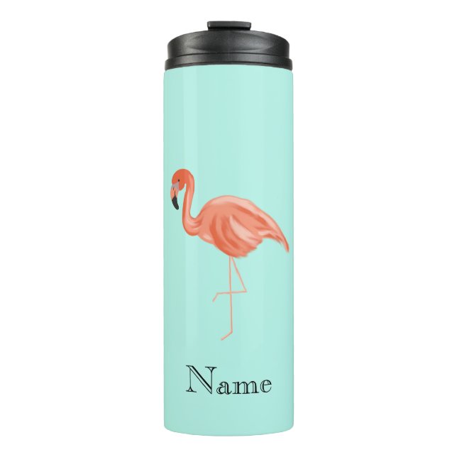 Termo Personalizado Tropical Flamingo (Anverso)