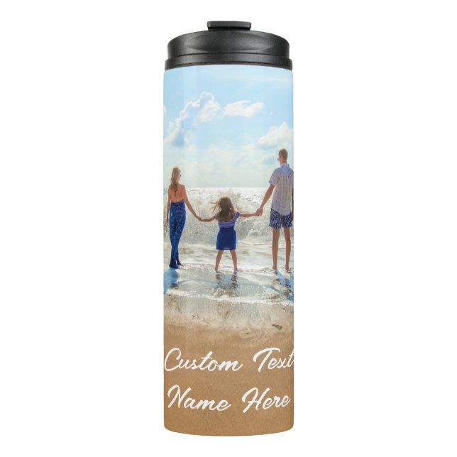 Termo Personalizado tu Tumbler térmico fotográfico con n (Anverso)