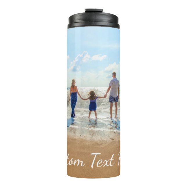 Termo Personalizado tu Tumbler térmico fotográfico con n (Anverso)