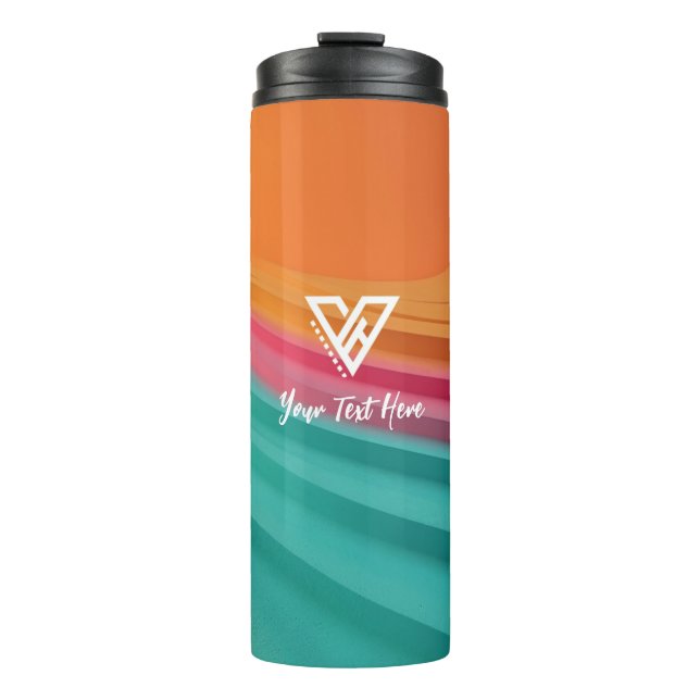 Termo Personalizado : Tumbler de degradado personalizado (Anverso)