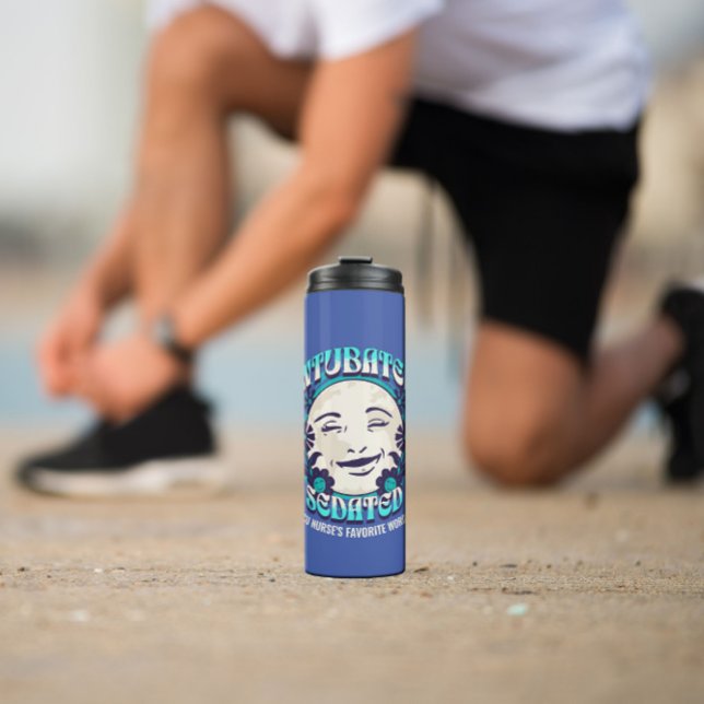 Termo Personalizar intubado de enfermera de la UCI (trab (Subido por el creador)