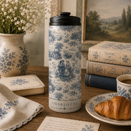 Termo Personalizar Toile del Campo Francés en Azul Polvo