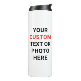 Termo Personalize | Add Text, Photo,Logo or Design Here 
