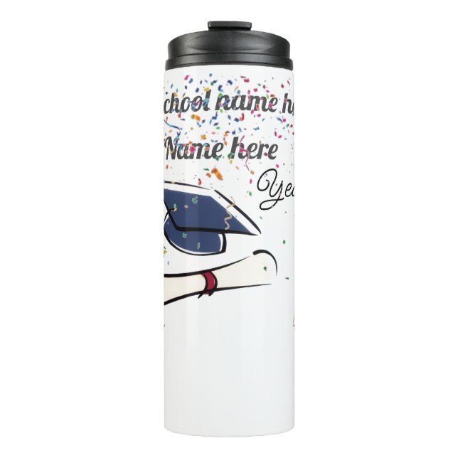 Termo Personalize Graduation Balloon (Anverso)