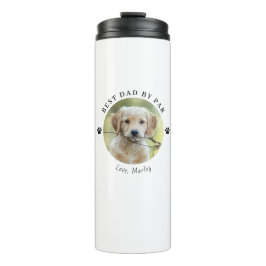 Termo Personalized Best Dad By Par Dog Photo