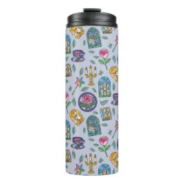 Termo Personalized Bookish Girly Cat Beauty Purple Name