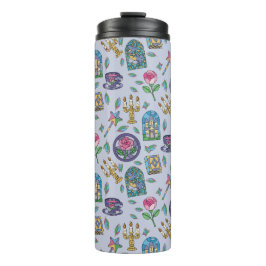 Termo Personalized Bookish Girly Purple Cute Beauty Name